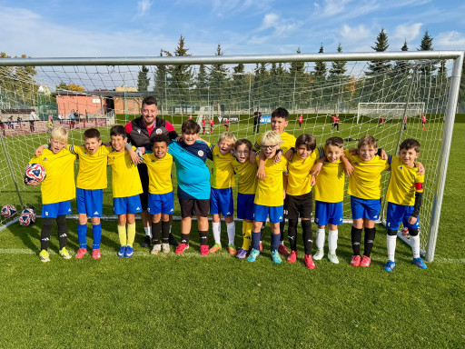 U10 Spartak C - těsná prohra v dobře rozehraném utkání
